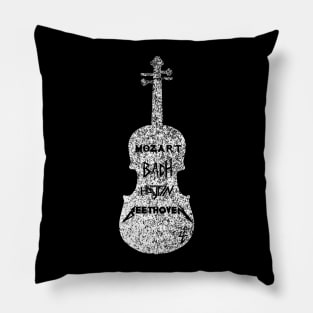 The Big Four - Classical Music (Distressed) Pillow