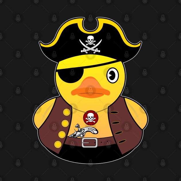 Cool Rubber duck Pirate by BigTime