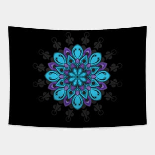 ornament style design purple Tapestry