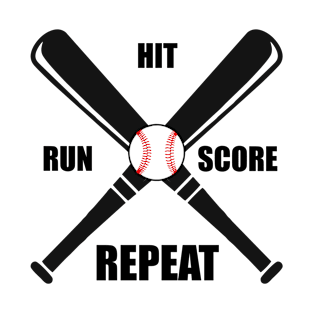 hit run score repeat T-Shirt