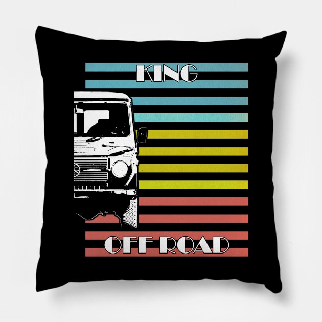 Mercedes G Wagon - King off road Pillow by WOS