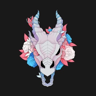 Overgrown Dragon Skull - Trans T-Shirt