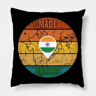 Made In Bharat India Pillow