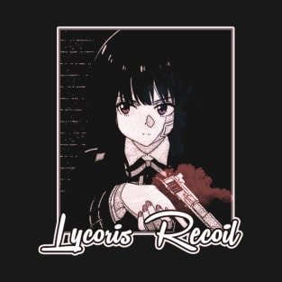 Lycoris Recoil ''DIRECT ATTACK'' Anime T-Shirt