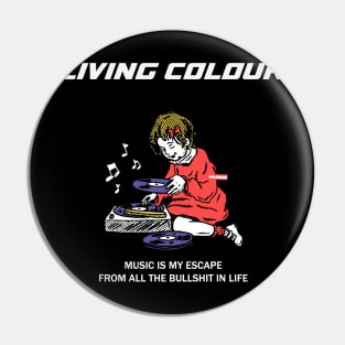 Living colour Pin