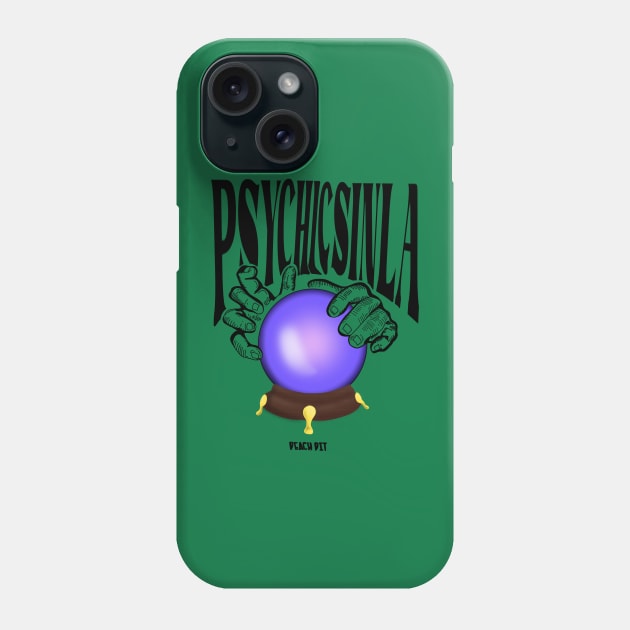 Peach Pit Psychics In LA Phone Case by Jamesbartoli01@gmail.com