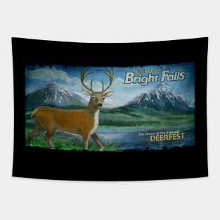 welcome to bright falls, the home of the annual deerfest Tapestry