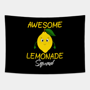 Awesome lemonade squad Tapestry