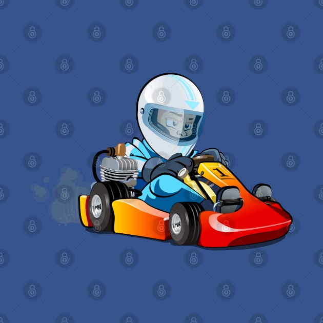 Cartoon kart by Mechanik