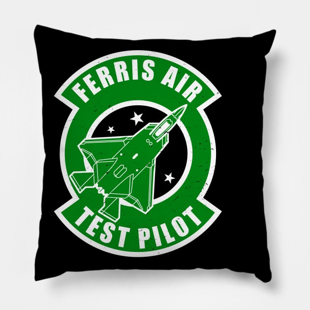 Ferris test Pilot Pillow by nickbeta