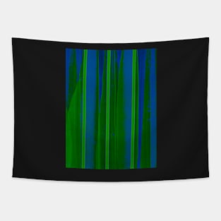 Flowing colors of blue and green Tapestry