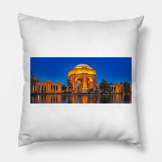 Palace of Fine Art Pillow by jforno