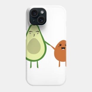 AVOCADO MOMMY AND AVOCADO KID Phone Case