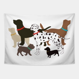 Pack of Dogs Tapestry