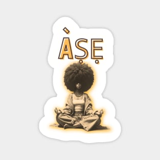 Ase / Ashe / ÀṢẸ - Yoruba IFA Magnet