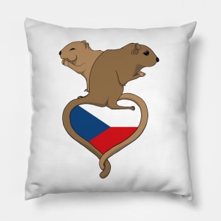 Czech Republic (light) Pillow