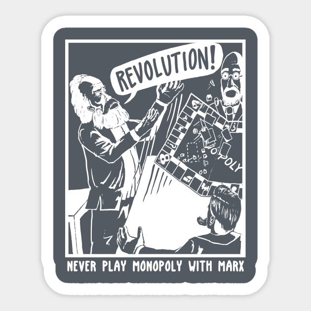 Marxist Monopoly - Philosophy - Sticker