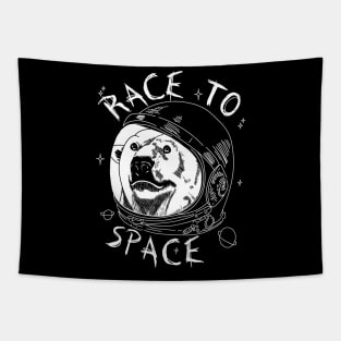Race to space Tapestry
