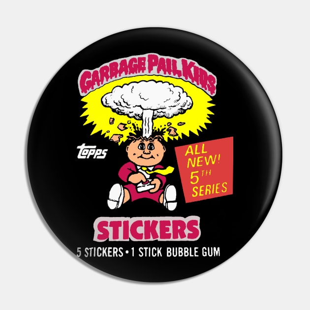 Garbage Pail Kids Series 5 Wrapper Pin by TheObserver