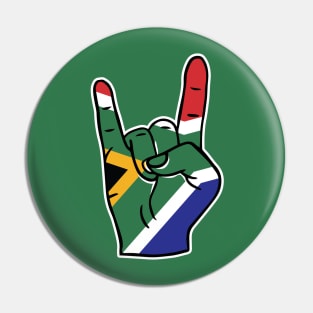 Rock On, South Africa Pin