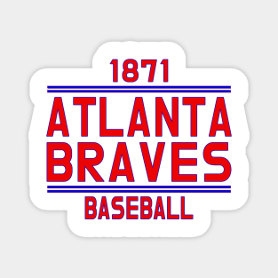 Atlanta Baseball 1871 Classic Magnet