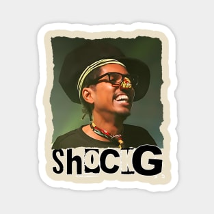 Shock G Vintage Retro Magnet