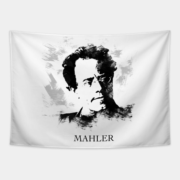 Gustav Mahler Tapestry by vivalarevolucio