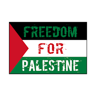 Freedom for Palestine Flag T-Shirt