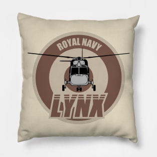 Royal Navy Lynx Patch (subdued) Pillow