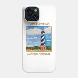 Lighthouse on Cape Hatteras National Seashore Phone Case