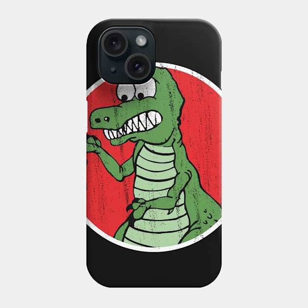 Funny bad at Darts T-Rex Dino Bullseye Fan Gift Phone Case by MrTeee