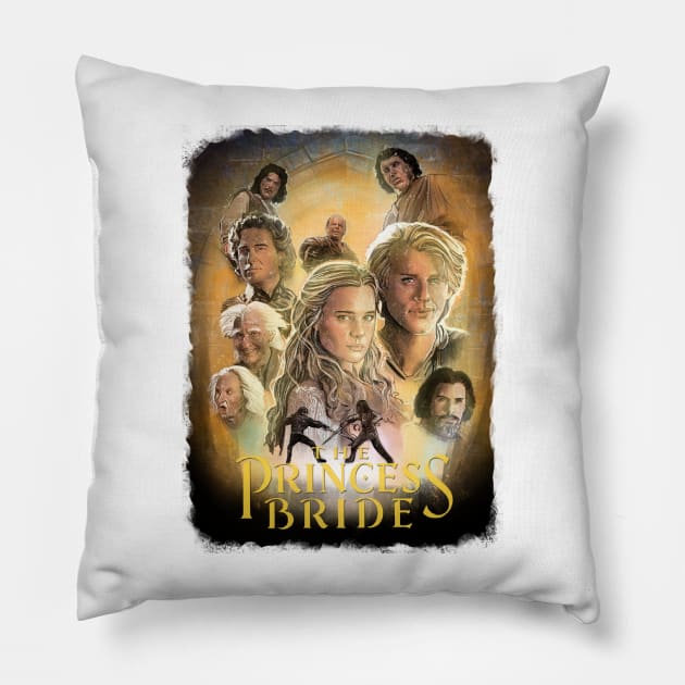 The Princess Bride As You Wish Pillow by Elizachadwickart 