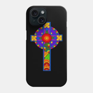 Rainbow Celtic Cross Phone Case