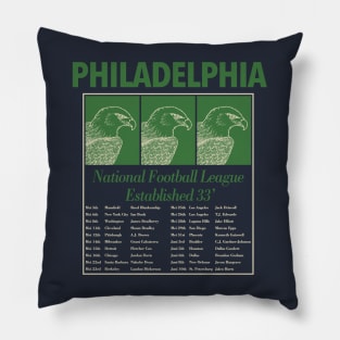 Philadelphia Est 1933 Pillow