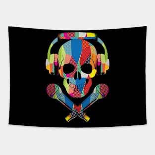 Retro Skull Tapestry