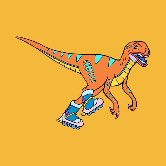 Roller Raptor by Woah_Jonny