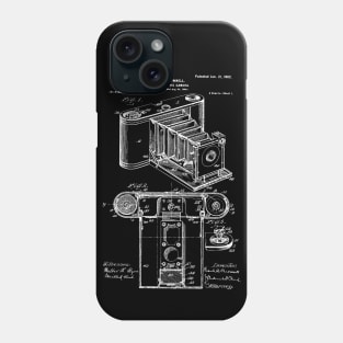 Photographic Camera Patent / Camera Blueprint / Camera Patent Illustration Phone Case