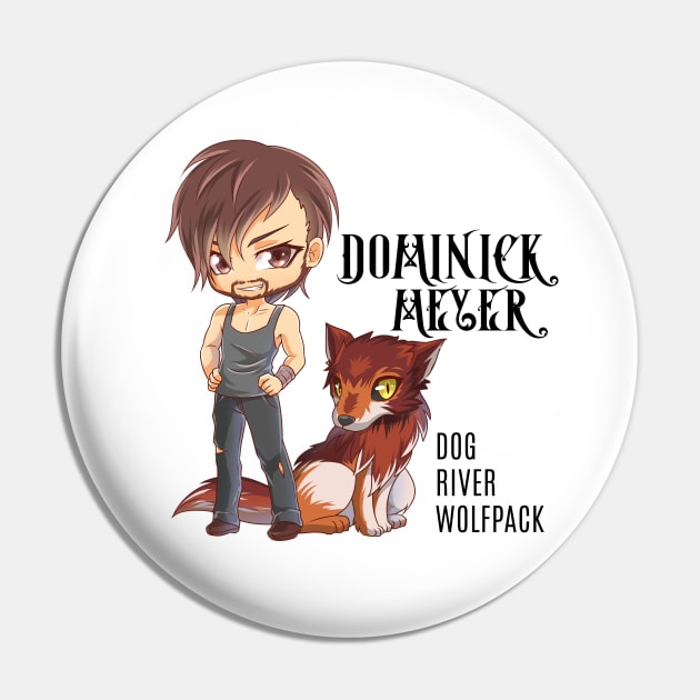 Dominick Meyer Chibi Art Pin by KimbraSwain