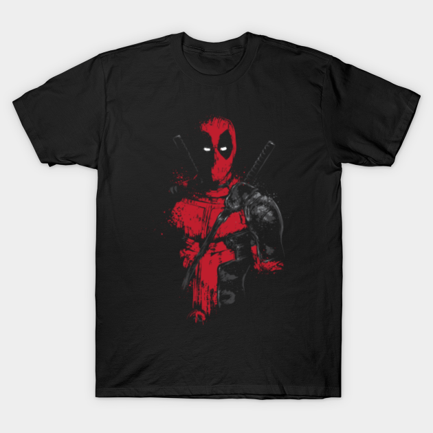 deadpool t shirt red