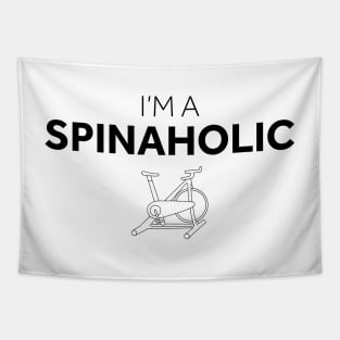 I'm a Spinaholic Spin Bike Tapestry