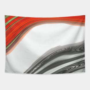 Summer Vibes Marble Waves Tapestry