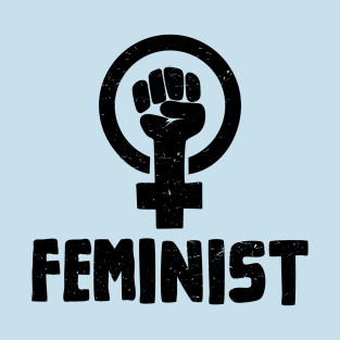 Raised Fist Feminist Shirt T-Shirt