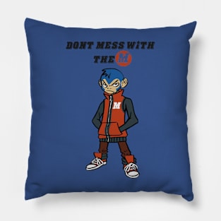 Don't Mess with the M Pillow