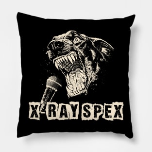 ray spex ll scream Pillow