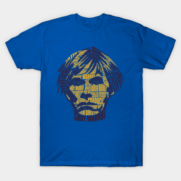 Discover Calligram - Andy Warhol - Andy Warhol - T-Shirt