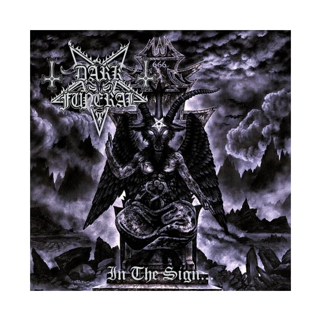 Dark Funeral In The Sign Album Cover by Mey X Prints