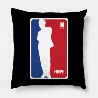 j hope silhouette Pillow