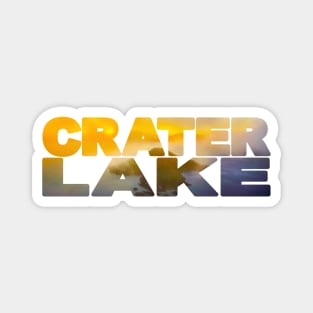 CRATER LAKE - Oregon USA Sunrise Magnet