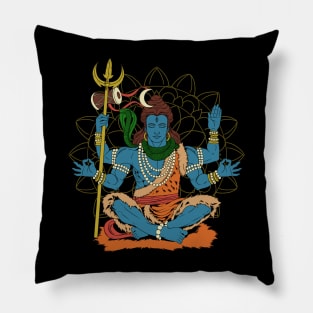 Hindu God - Shiva Pillow