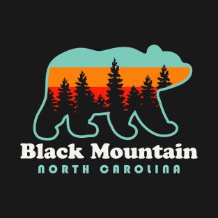 Black Mountain North Carolina Souvenir Bear T-Shirt